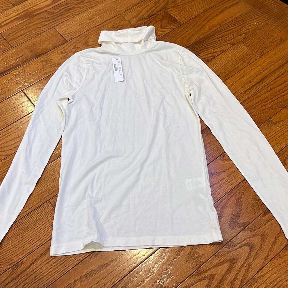 NWT: JCREW Ivory Turtleneck